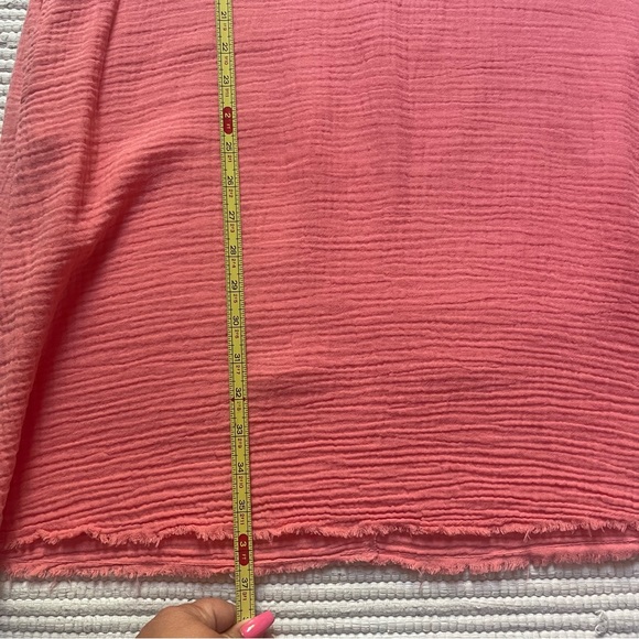 Modosoc Los Angeles XS Mauve Pink Cotton Dress Contemporary Bohemian Dress - Picture 4 of 12